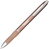 Sharpie&reg; S-Gel&reg; Metal Retractable Pens 0.7 mm Black/Rose Gold 2/pkg
