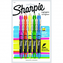 Sharpie&reg; Liquid Pen Highlighters Assorted Colours 5/pkg