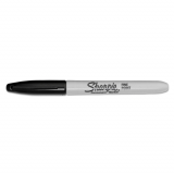 Sharpie&reg; Fine Permanent Markers Fine Tip Black 12/box