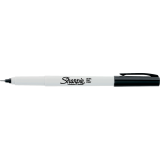 Sharpie&reg; Ultra Fine Permanent Markers Ultra Fine Tip Black 12/box