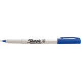Sharpie&reg; Ultra Fine Permanent Markers Ultra Fine Tip Blue 12/box