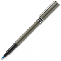 uni-ball&reg; Deluxe&trade; Rollerball Pen 0.5mm Silver Barrel Blue Ink