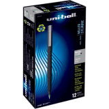uni-ball&reg; Roller Recycled Pens 0.5mm Green 12/box