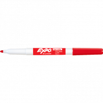 Expo&reg; Low Odour Dry Erase Marker Fine Red