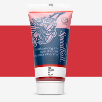 Speedball Water-Soluble Block Printing Ink 2.5oz Red