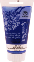 Speedball Water-Soluble Block Printing Ink 2.5oz Blue