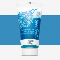 Speedball Water-Soluble Block Printing Ink 2.5oz Turquoise