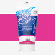 Speedball Water-Soluble Block Printing Ink 2.5oz Magenta