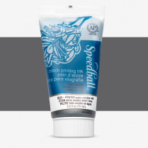 Speedball Water-Soluble Block Printing Ink 2.5oz Pewter