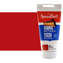 Speedball Fabric Block Printing Ink 2.5oz Red