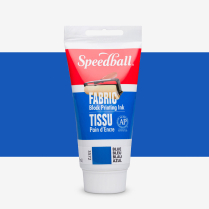 Speedball Fabric Block Printing Ink 2.5oz Blue