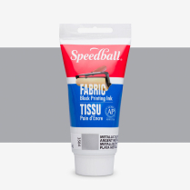 Speedball Fabric Block Printing Ink 2.5oz Silver