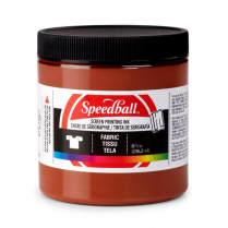 Speedball Screen Printing Ink Fabric 8oz Brown