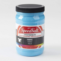 Speedball Screen Printing Ink Fabric 32oz Peacock Blue