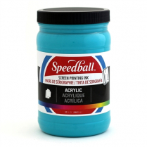 Speedball Screen Printing Acrylic Ink 32oz Peacock Blue