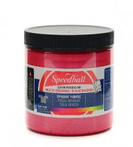 Speedball Screen Printing Ink Fabric 8oz Raspberry