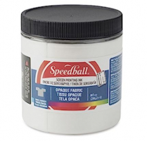 Speedball Screen Printing Ink Fabric 8oz Pearly White