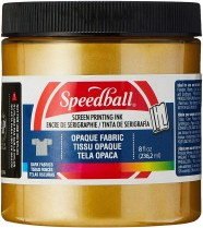 Speedball Screen Printing Ink 8oz Gold