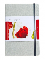 hand-book Watercolour Journal 5-1/2" x 8-1/4" Large Portrait 30Sheets