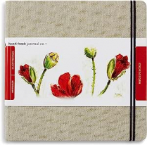 hand-book Watercolour Journal 8-1/4" x 8-1/4" Square 30Sheets