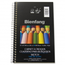 Bienfang Sketch Book 5-1/2" x 8-1/2" 100Sheets