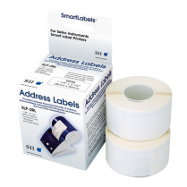 Seiko Thermal Labels 1-1/8" x 3-1/2" 260 Labels per Roll, 2 Rolls/pkg