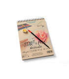 SM-LT Star T Pad Watercolour Spiral A4 20Sheets