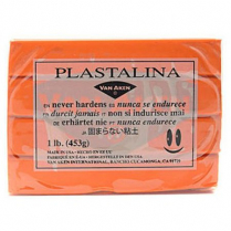 Van Aken Plastalina Clay 1lb Orange