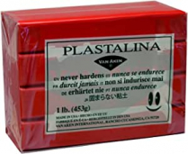 Van Aken Plastalina Clay 1lb Red