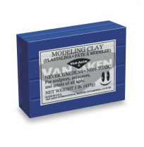 Van Aken Plastalina Clay 1lb Ultra Blue