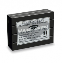 Van Aken Plastalina Clay 1lb Black