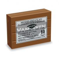 Van Aken Plastalina Clay 1lb Terra Cotta