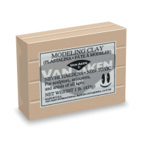Van Aken Plastalina Clay 1lb Beige