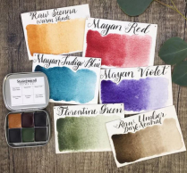 Stoneground Watercolour Palette Small Earth 6/set