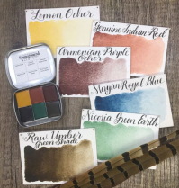 Stoneground Watercolour Palette Small Prairie Earth 6/set