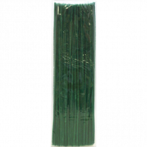 Chenille Pipe Cleaners 12" Green 100/pkg