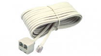 Softalk Dual Telephone Cord 25'