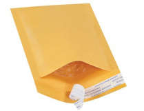 Cushioned Mailers #000 3-3/4" x 7" Golden Kraft 200/box