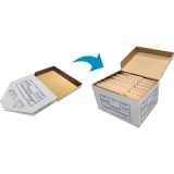 ReadyPack&trade; Storage Boxes White 12 boxes/pkg