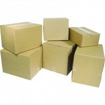 Kraft Corrugated Shipping Boxes 11" x 9" x 9" 25/pkg