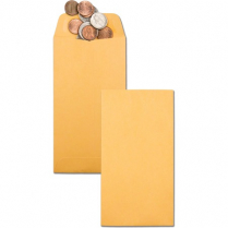Supremex Coin Envelopes 3" x 4-1/2" Kraft 100/pkg