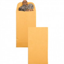 Supremex Coin Envelopes #2 Golden Kraft 2-1/2" x 4-1/4" 500/box