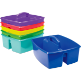 Storex&reg; Large Classroom Caddy Blue