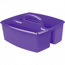 Storex&reg; Large Classroom Caddy Purple