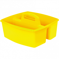 Storex&reg; Large Classroom Caddy Yellow