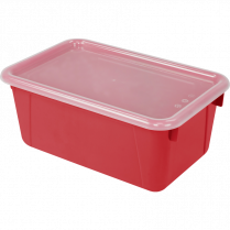 Storex&reg; Small Cubby Bins Red