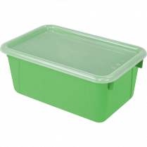 Storex&reg; Small Cubby Bins Green