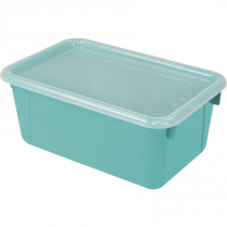 Storex&reg; Small Cubby Bins Teal