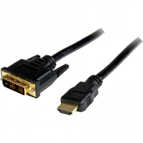 StarTech HDMI to DVI-D Cable Male to Male 6'