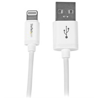 StarTech 3' White Apple&reg; 8-pin Lightning Connector to USB Cable for iPhone / iPod / iPad
